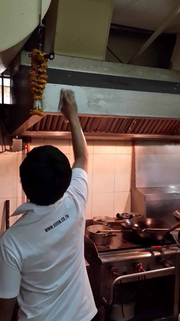 บริการทำความสะอาด-ร้านอาหาร